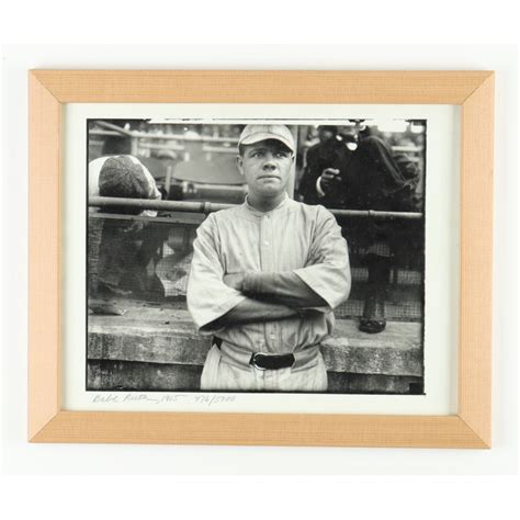 Babe Ruth Le Yankees X Custom Framed Photo Pristine Auction