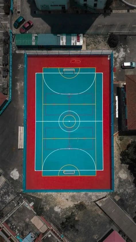 Synthetic Outdoor Basketball Court Surfaces, 2mm To 5mm at Rs 60/sq ft ...