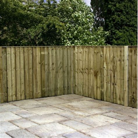 ShedsWarehouse OXFORD FENCING 6FT Pressure Treated Vertical