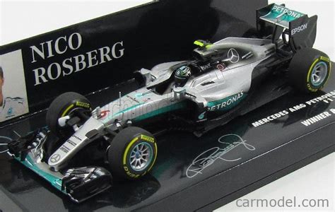 MINICHAMPS 410160106 Echelle 1 43 MERCEDES GP F1 W07 HYBRID AMG