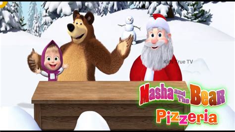 Masha And The Bear Pizzeria Game Ios Android🍕make Pizza Masha And