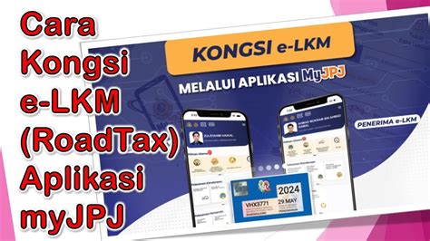 Cara Kongsi E Lkm Roadtax Dalam Aplikasi Myjpj Youtube