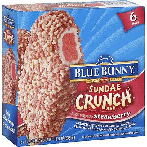 Blue Bunny Strawberry Shortcake Ice Cream Bar