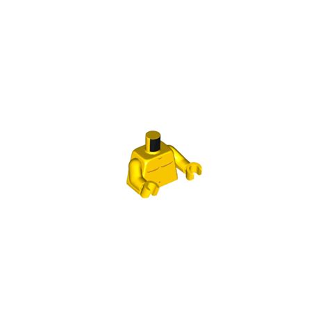 Lego Sudsy Simon Naked Torso With Toy Duck Tattoo On Back