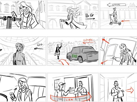 professional storyboard panels   visualize  creative ideas
