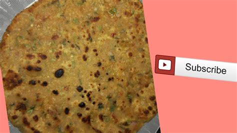 Besan Ki Roti Missi Roti Easy Quick Recipe Ajj Kiya Pakkye Youtube