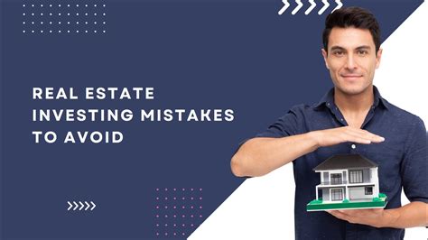 Real Estate Investing Mistakes To Avoid Youtube