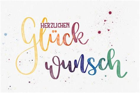 Herzlichen Gl Ckwunsch Postkarte Von Himmelhoch Art Lille Deko Hus