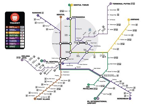 Malaysia Lrt Station Map