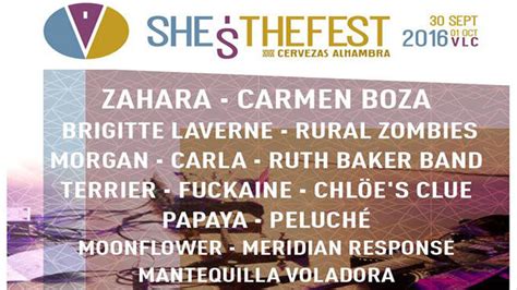 El Shes The Fest Cierra Su Cartel Con Un Pu Ado De Bandas Locales