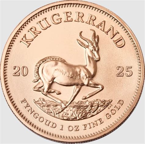 South Africa 2025 Krügerrand Krugerrand 1 oz Goldmünze Gold Coin 999