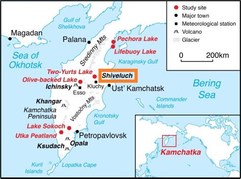 Places In News Shiveluch Volcano Civilsdaily