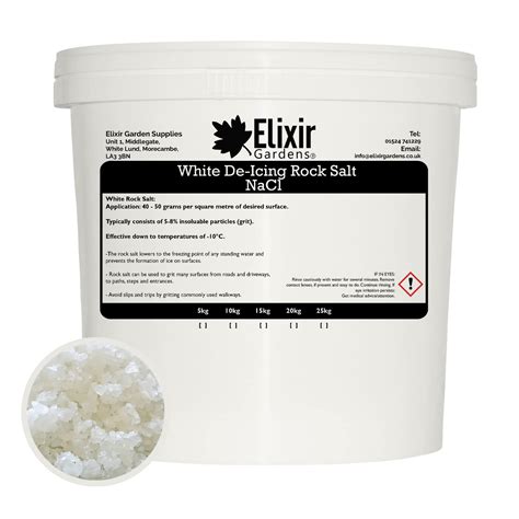 Buy Elixir Gardens De Icing Rock Salt Quantities From Kg Kg