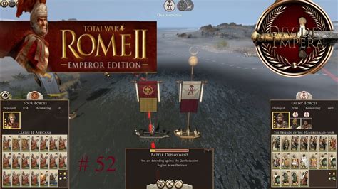 Total War Rome Ii Divide Et Impera Rzym Barba Pl Cz Youtube