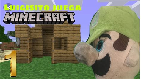 Construyendo La Casita Minecraft Luigisito Gameplays Youtube