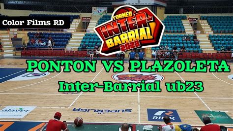 PONTÓN vs PALMARITO INTER BARRIAL UB 23 LA VEGA 05 10 2023 YouTube