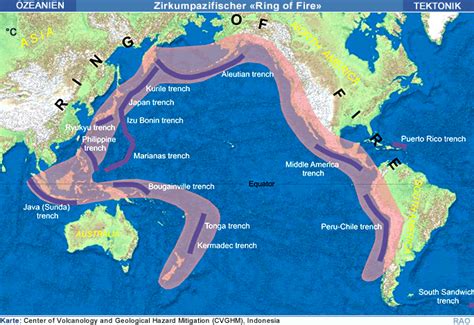 RAOnline EDU Erdbeben Gefahrenkarte Und Tektonische Karte