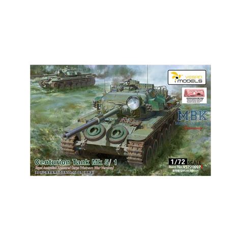 Prachtige Mode Vespid Models Centurion Tank Mk Raac Vietnam Deluxe