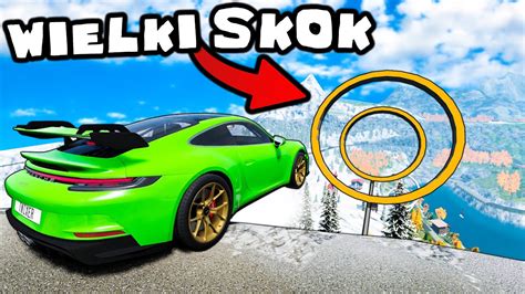 PERFEKCYJNE SKOKI Z KLIFU SUPERAUTAMI BeamNG Drive YouTube