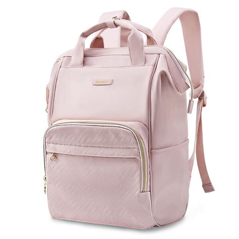 Laptop Backpack for Women, BAGSMART Travel Backpacks 15.6 Inch Notebook ...