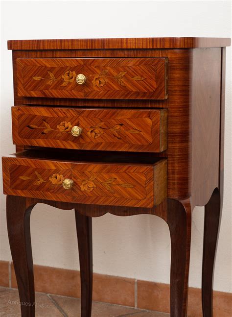 Pair Of French Bedside Tables In Kingwood 19th C Antiques Atlas