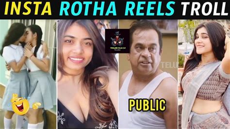 Rotha Reels Troll Insta Reels Troll Telugu Insta Reels Roast