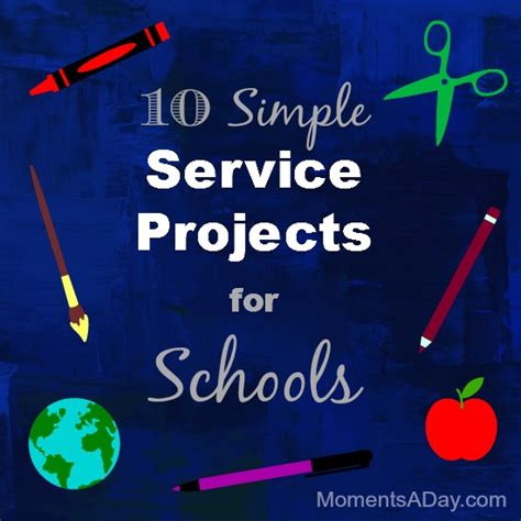 10 Easy Service Projects For Schools Artofit