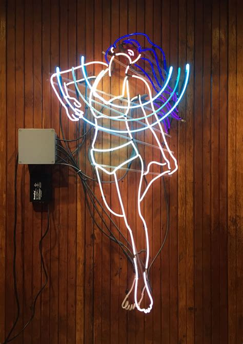 Female Behaviour Artist Kate Hush Puts Naughty Wicked Women In Neon