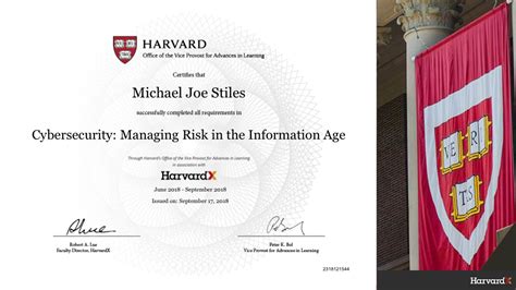 Harvard Cybersecurity Certificate Tutore Org Master Of Documents