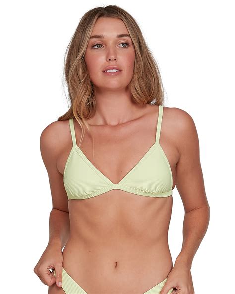 Billabong Tanlines Ivy Bikini Top Shadow Lime SurfStitch