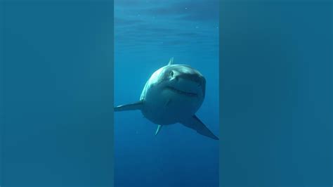 A Footage Shows Great White Shark Investigating The Bait Shorts Shark