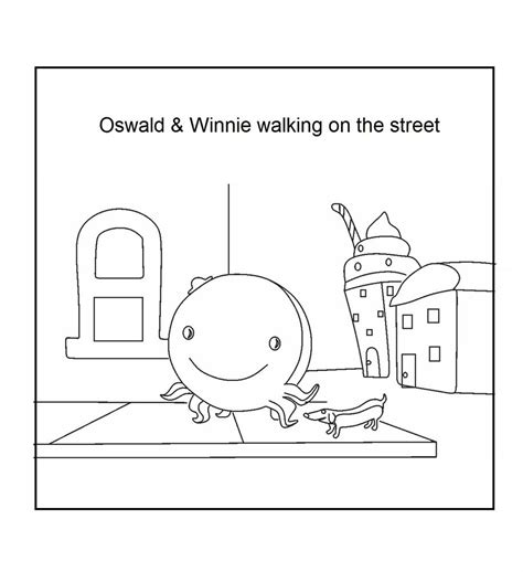 Oswald The Octopus Coloring Pages