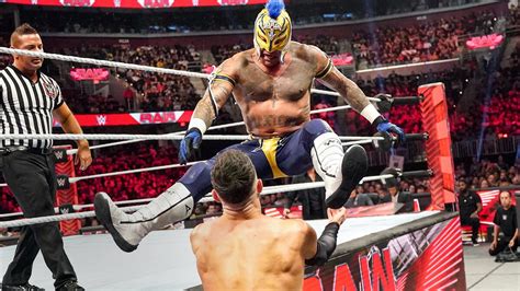 Rey Mysterio Vs Finn B Lor Raw Aug Wwe