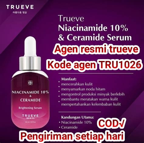 Trueve Niacinamide Ceramide Brightening Serum Ml Lazada