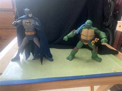 Batman Vs Leonardo By Jefimusprime On Deviantart