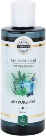 Topvet Professional Massage Oil Artroregen Notino Co Uk