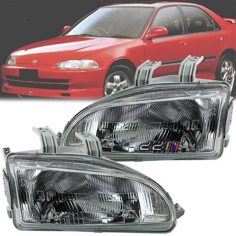 Honda Civic SR3 SR4 EG EG6 EG8 EG9 1992 1995 TYC Head Lamp Front