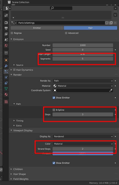 Hair Appear Jagged Segmented How To Make It Curve Correctly