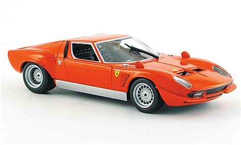 Modellino In Miniatura Lamborghini Miura Jota 1 43 Minichamps Jota