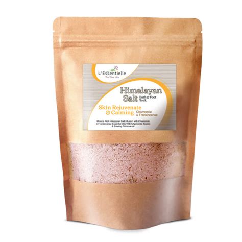 Himalayan Pink Bath Salt Soak 500g Skin Rejuvenate And Calming With