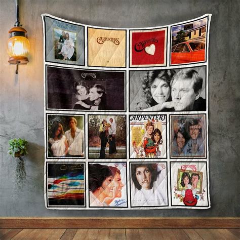 Carpenters Album Covers Quilt Blanket - Dreamrooma