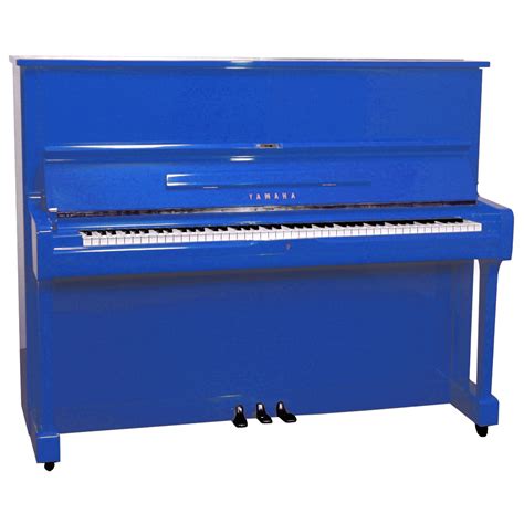 Yamaha U1 48 Studio Upright Piano True Blue Coloratura Series