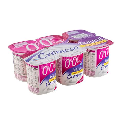 Hacendado Yogur Desnatado Cremoso Natural Edulcorado Pack X G