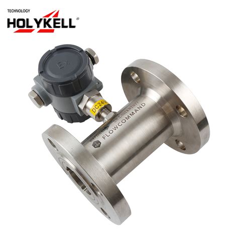 Holykell Intelligent Turbine Flow Meter Dn50 Dn80 For Gas Fuel Air