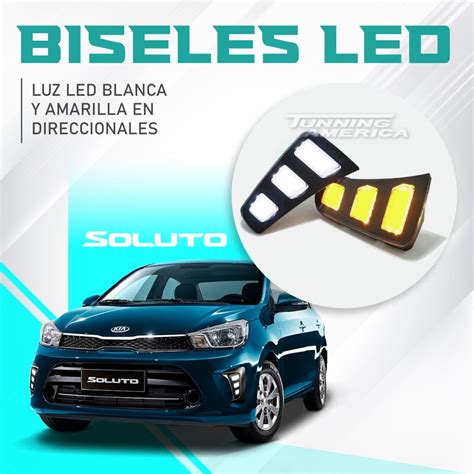 NEBLINEROS KIA SOLUTO 2020 2021 Tunning América