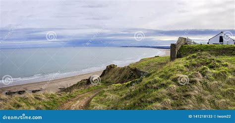 St Cyrus Beach. Aberdeenshire, Scotland, UK Stock Image - Image of ...