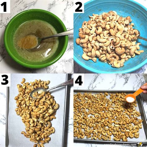 How To Make Honey Roasted Cashews Carolina Honeybees