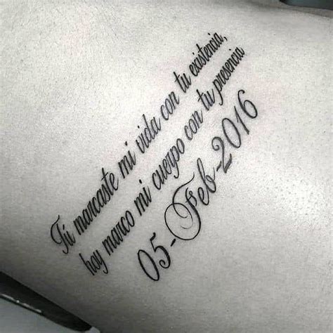 Los Mejores Tatuajes Frases En Honor A Fallecidos Lo Mejor De