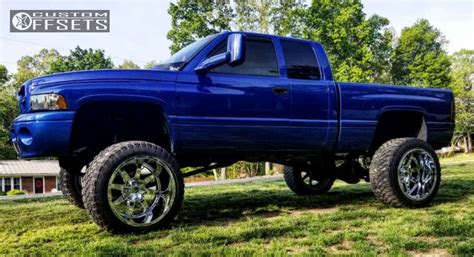 2001 Dodge Ram 2500 With 24x14 76 Fuel Maverick D536 And 37135r24 Comforser Cf3000 And