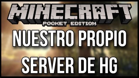 Tenemos Server Propio De Juegos Del Hambre Minecraft Pe Youtube